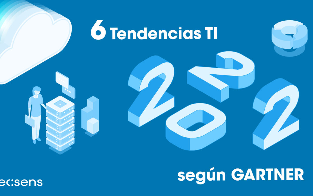 6 Tendencias TI 2022 según Gartner