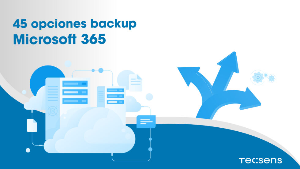 45 opcions backup Microsoft 365 Tecsens