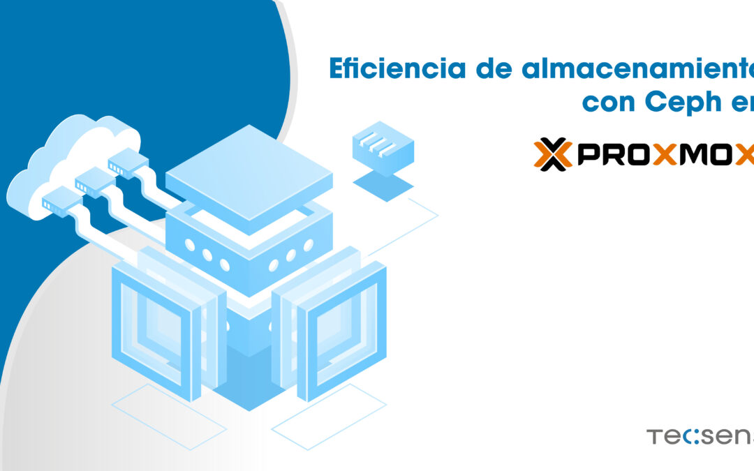 Eficiència d’ emmagatzematge amb Ceph en Proxmox
